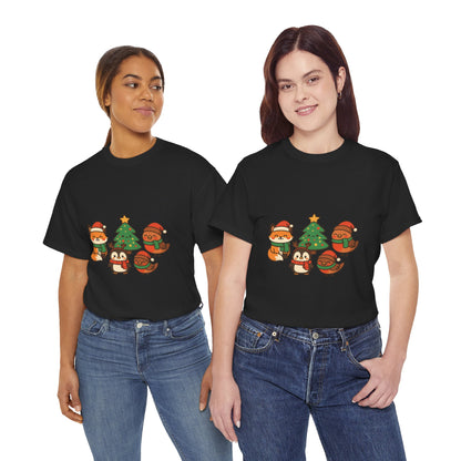 Kerst Bosdieren T-Shirt