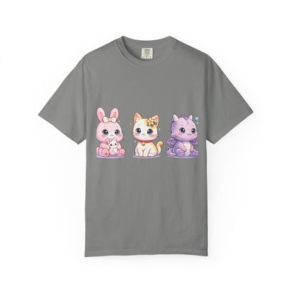 Schattig Pastel Dieren T-Shirt