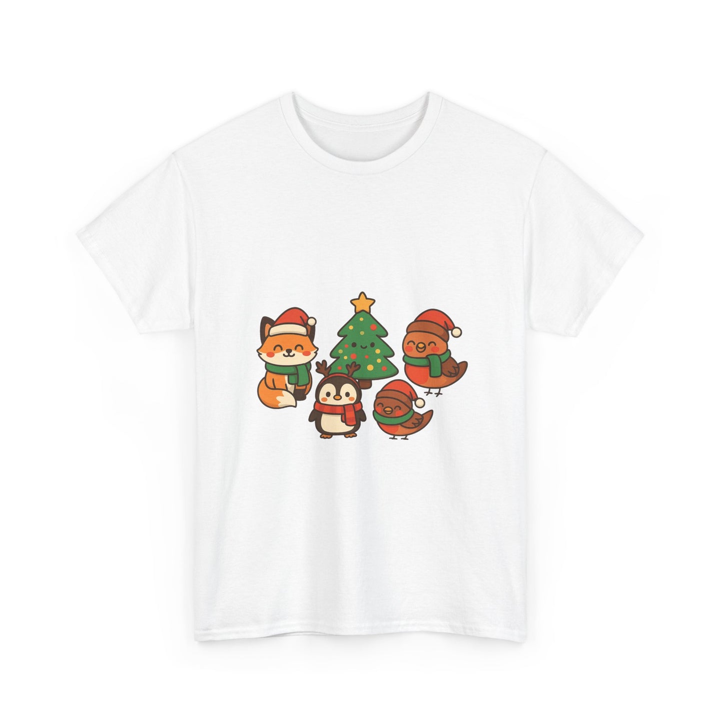 Kerst Bosdieren T-Shirt