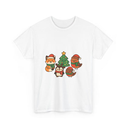 Kerst Bosdieren T-Shirt