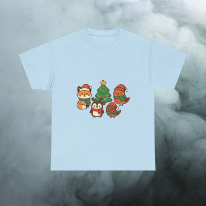 Kerst Bosdieren T-Shirt