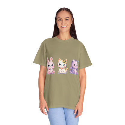 Schattig Pastel Dieren T-Shirt