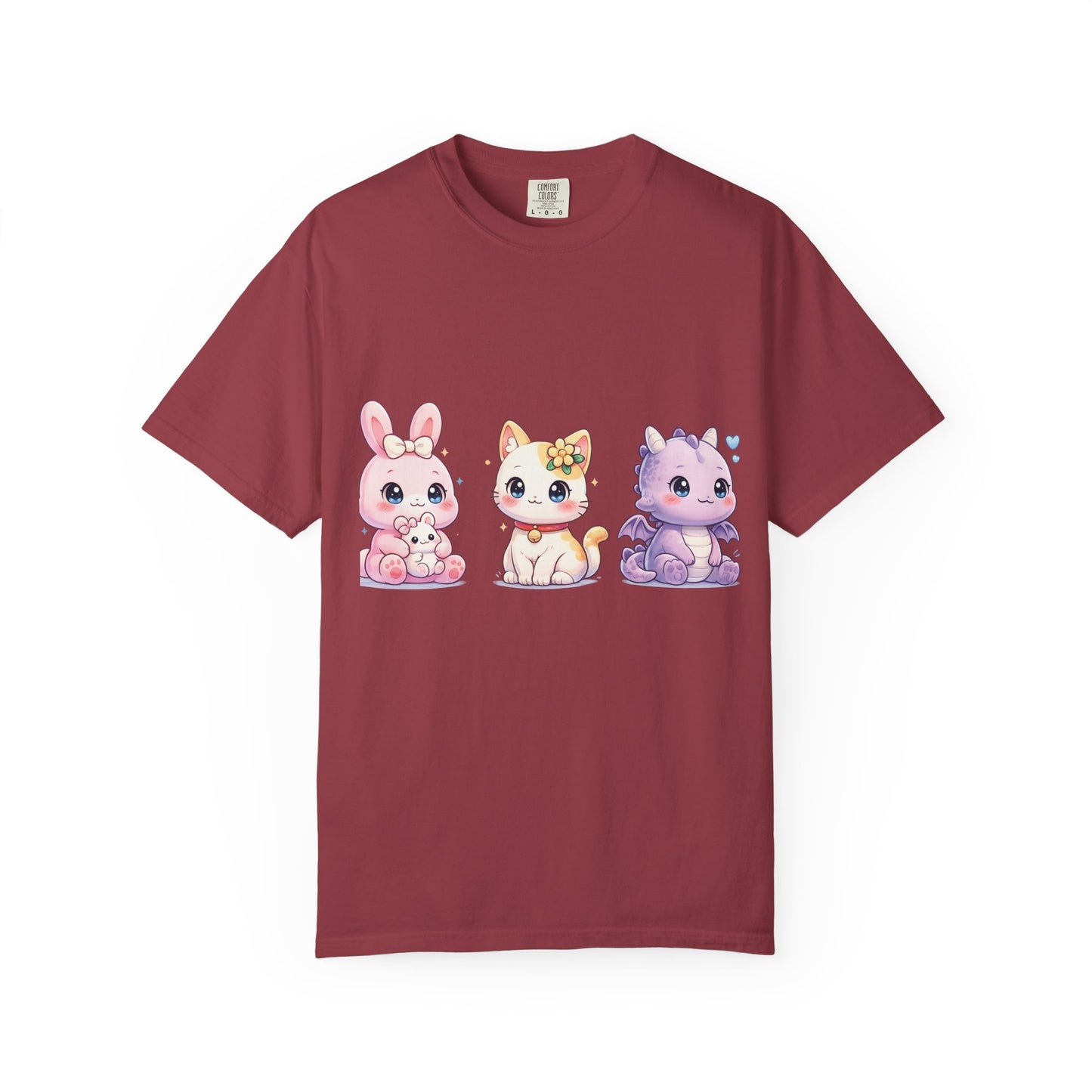 Schattig Pastel Dieren T-Shirt