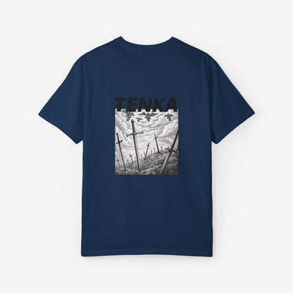 Samurai Sword Battlefield T-shirt