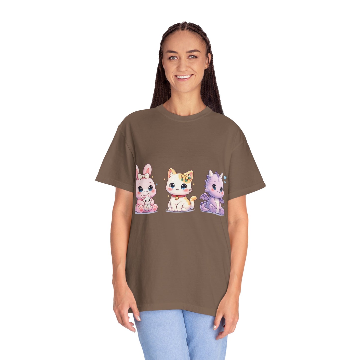 Schattig Pastel Dieren T-Shirt
