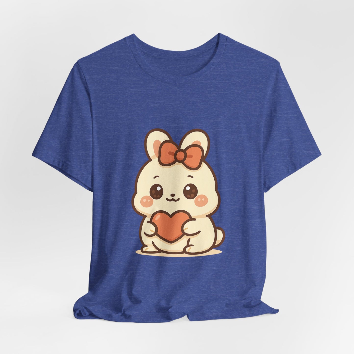 Schattig Kawaii Konijntje met Hart T-Shirt