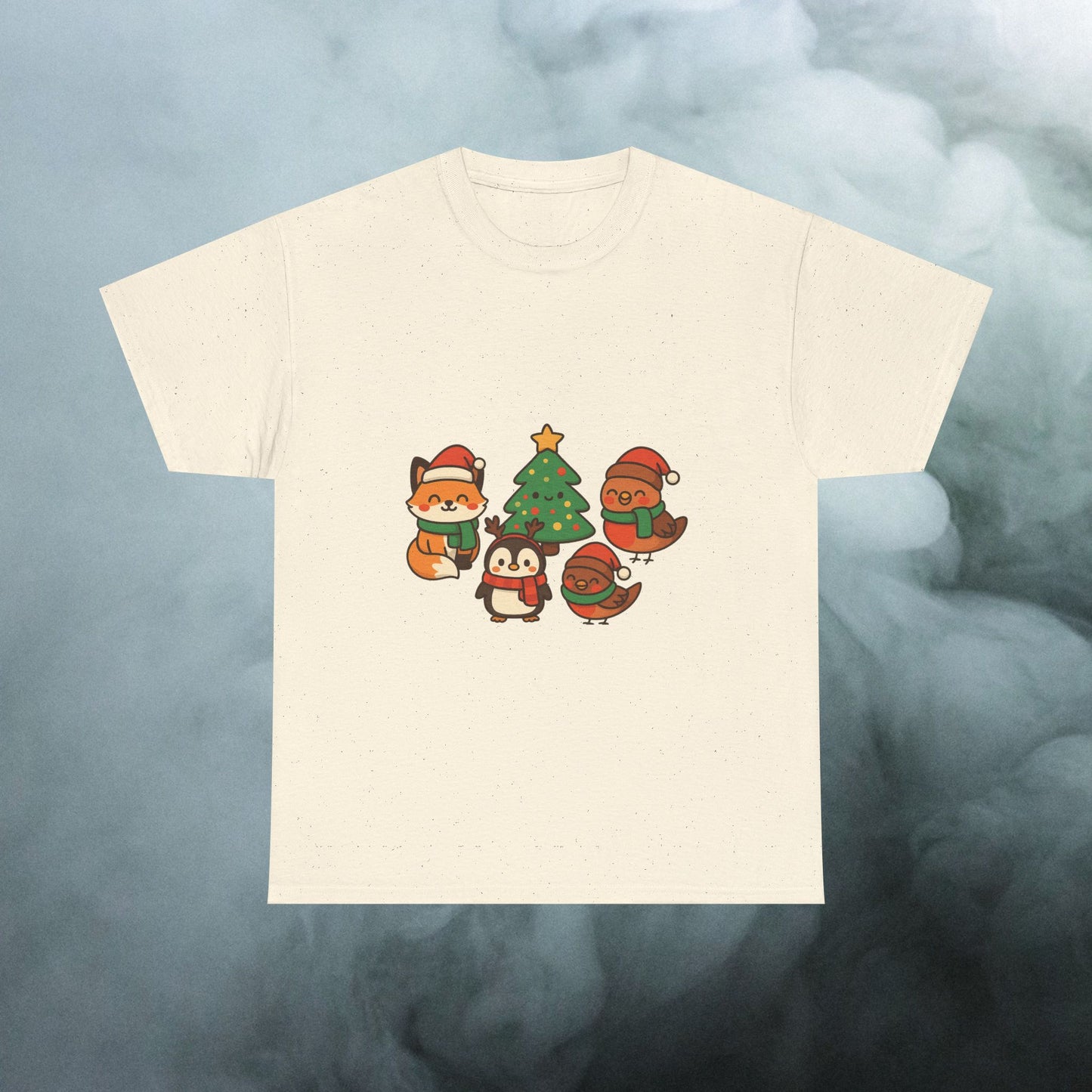Kerst Bosdieren T-Shirt