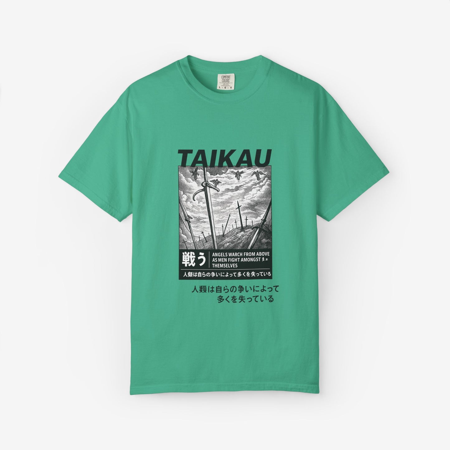 Samurai Sword Battlefield T-shirt