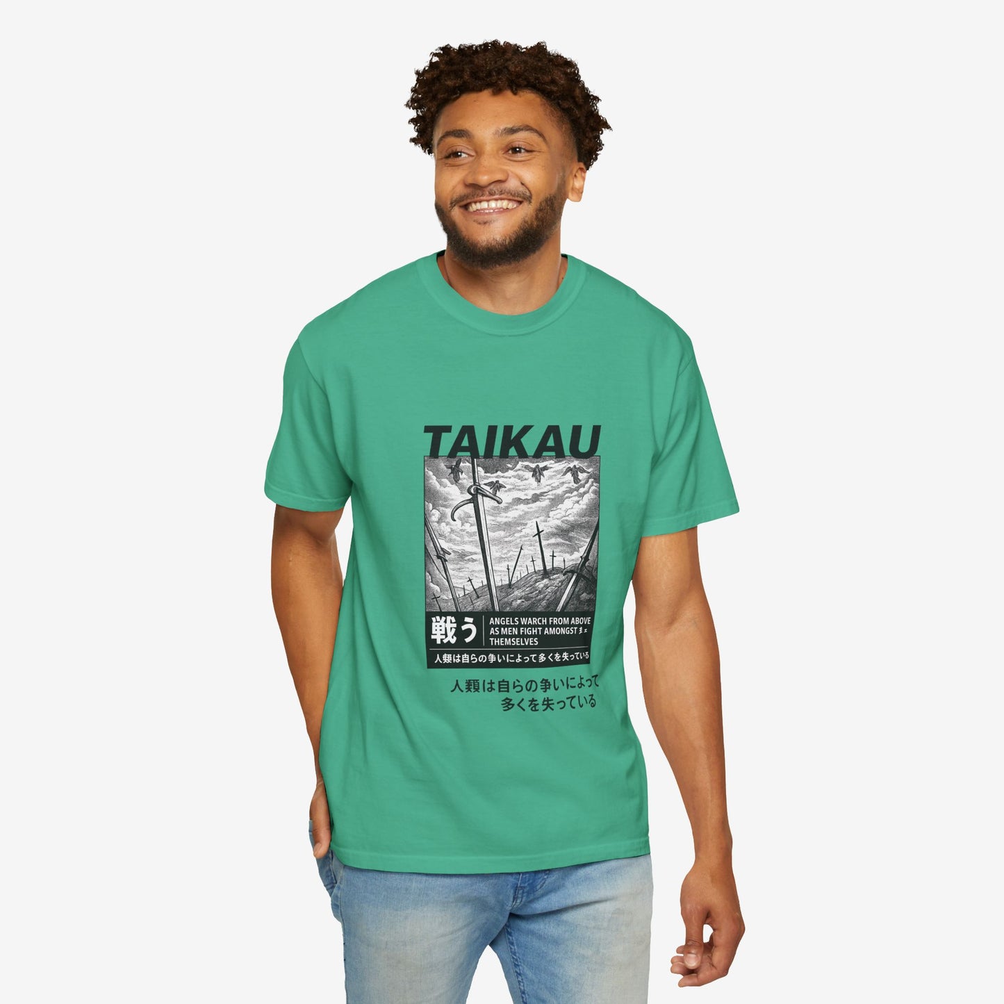 Samurai Sword Battlefield T-shirt