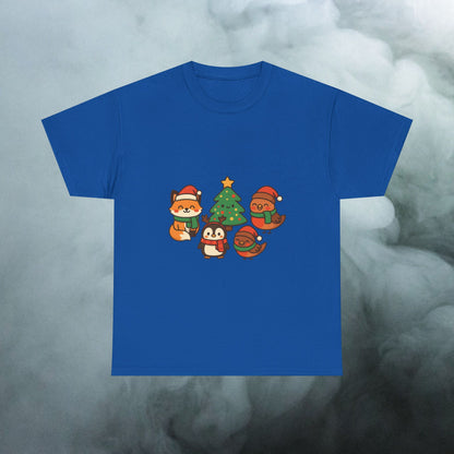 Kerst Bosdieren T-Shirt