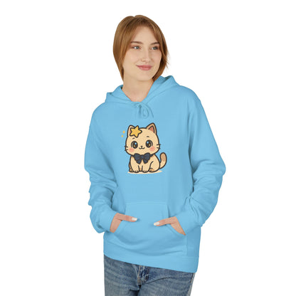 Schattige Kawaii Kat Hoodie met Sterretje