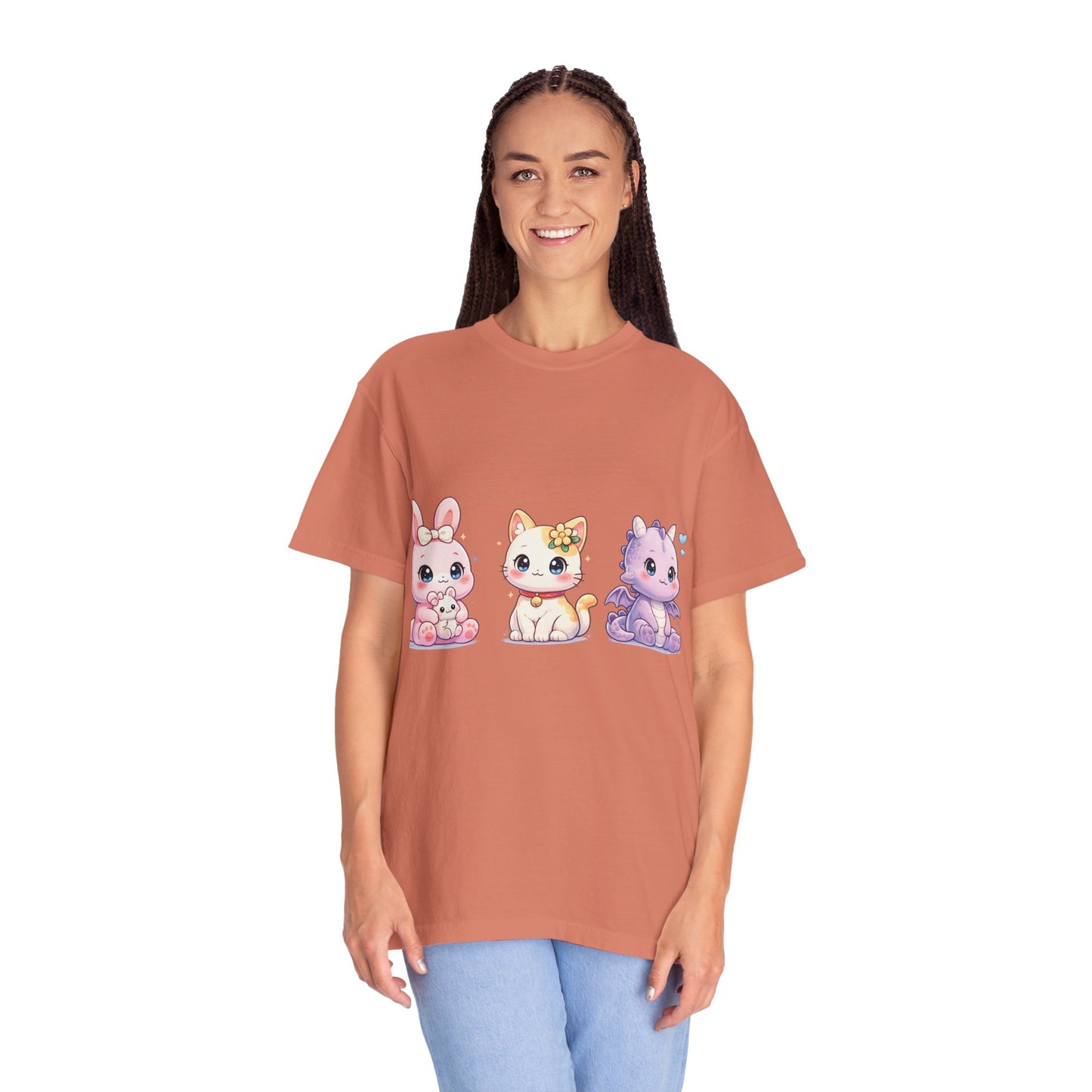 Schattig Pastel Dieren T-Shirt
