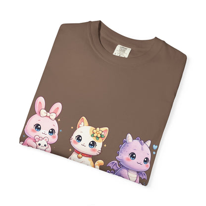 Schattig Pastel Dieren T-Shirt