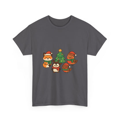 Kerst Bosdieren T-Shirt
