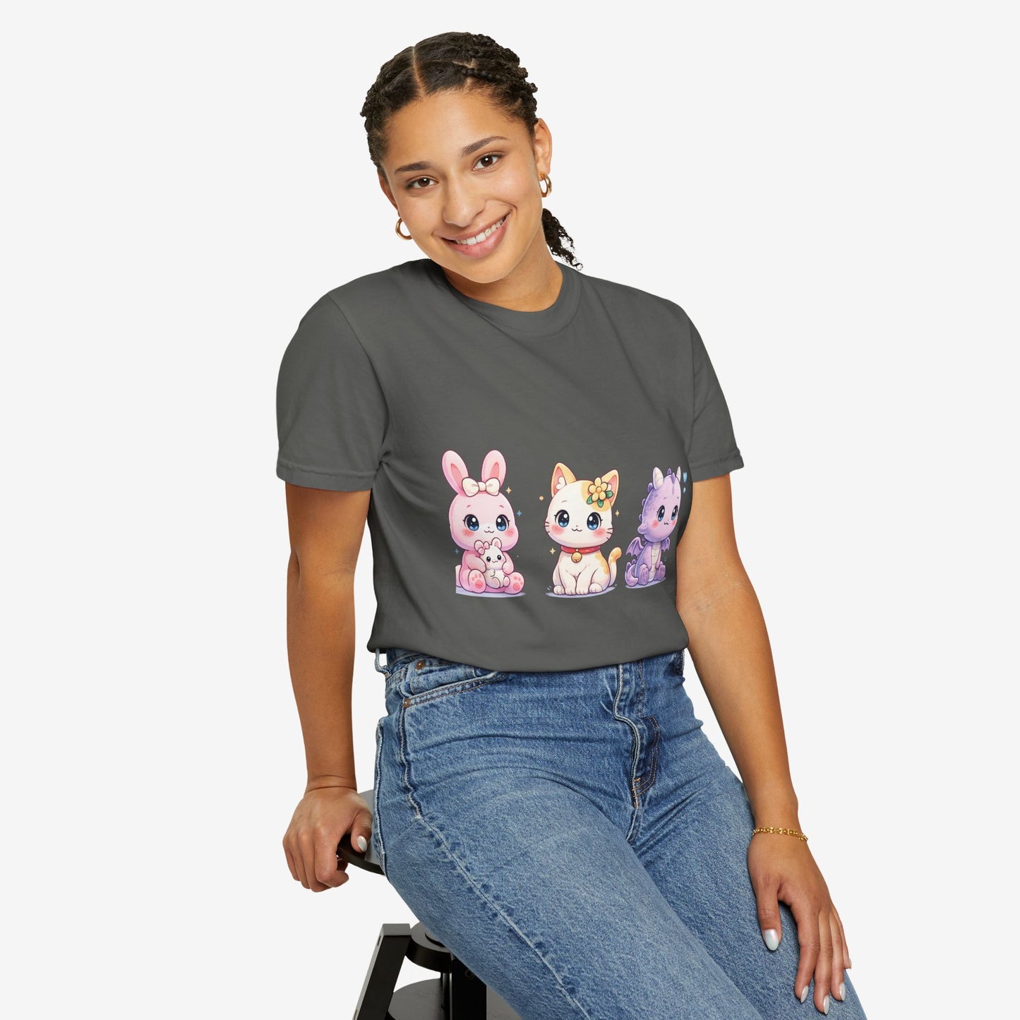 Schattig Pastel Dieren T-Shirt