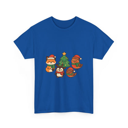 Kerst Bosdieren T-Shirt