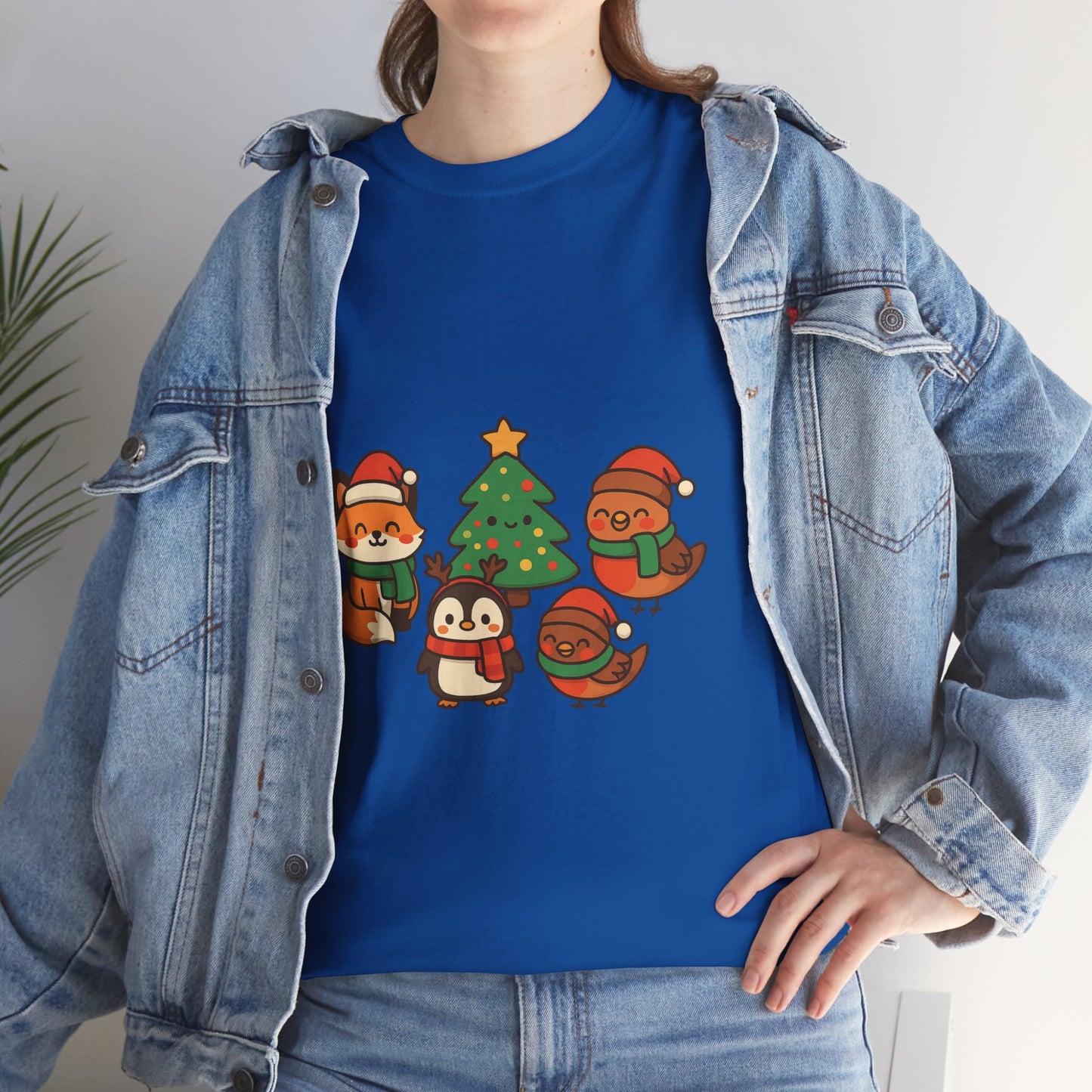 Kerst Bosdieren T-Shirt