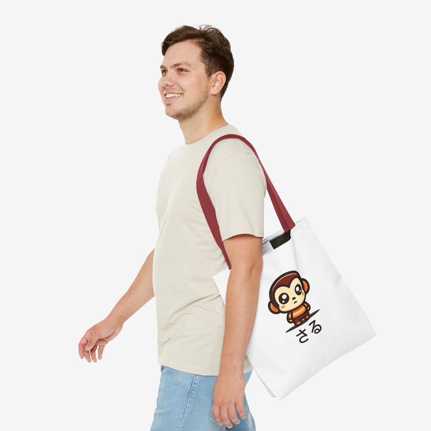 Cute Kawaii Saru Tote Bag