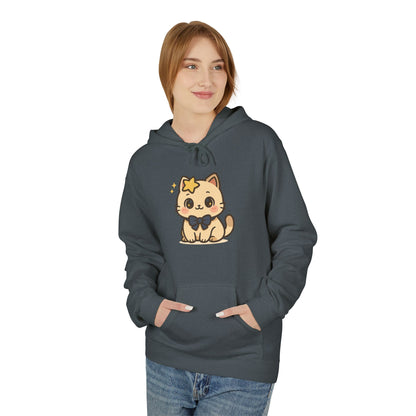 Schattige Kawaii Kat Hoodie met Sterretje