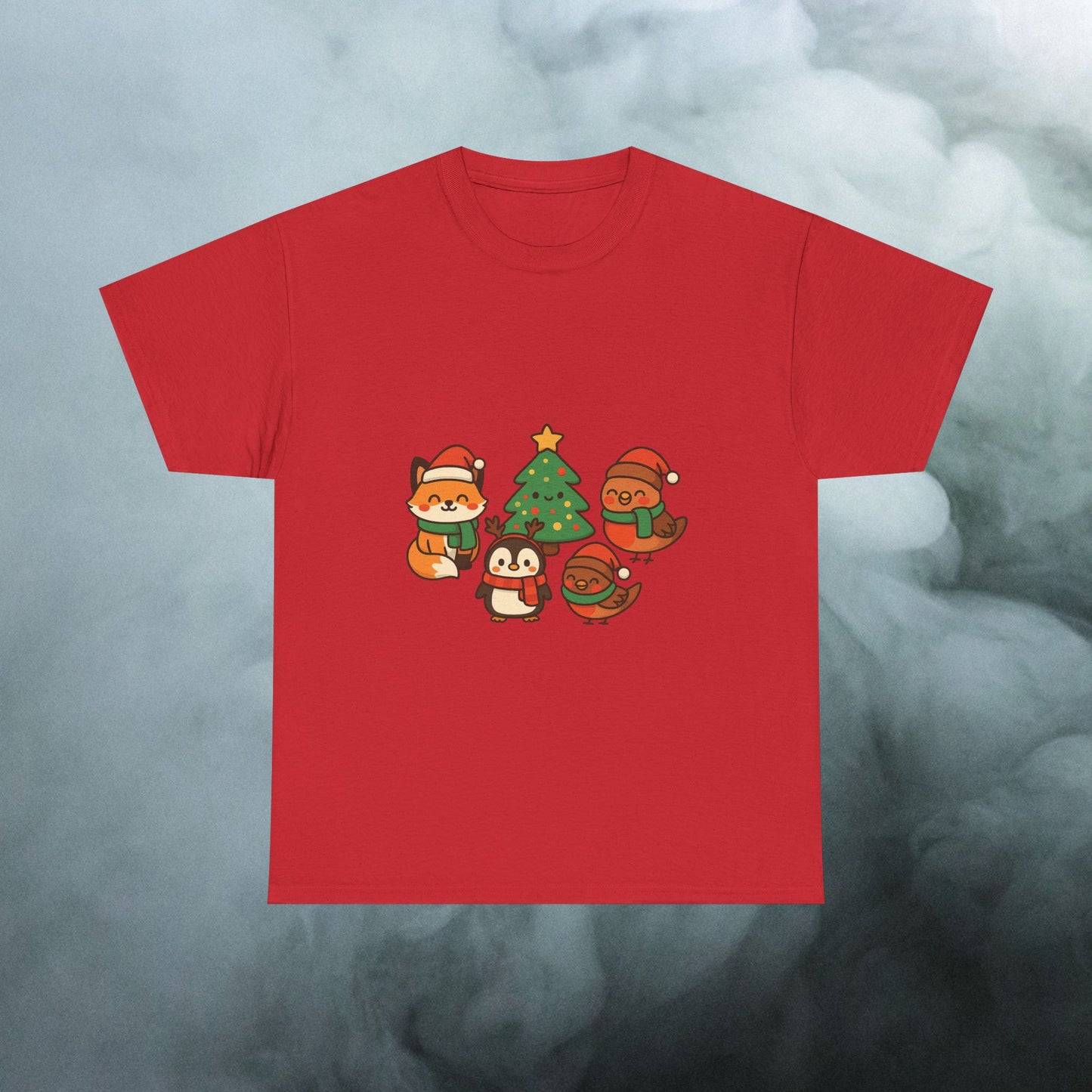 Kerst Bosdieren T-Shirt