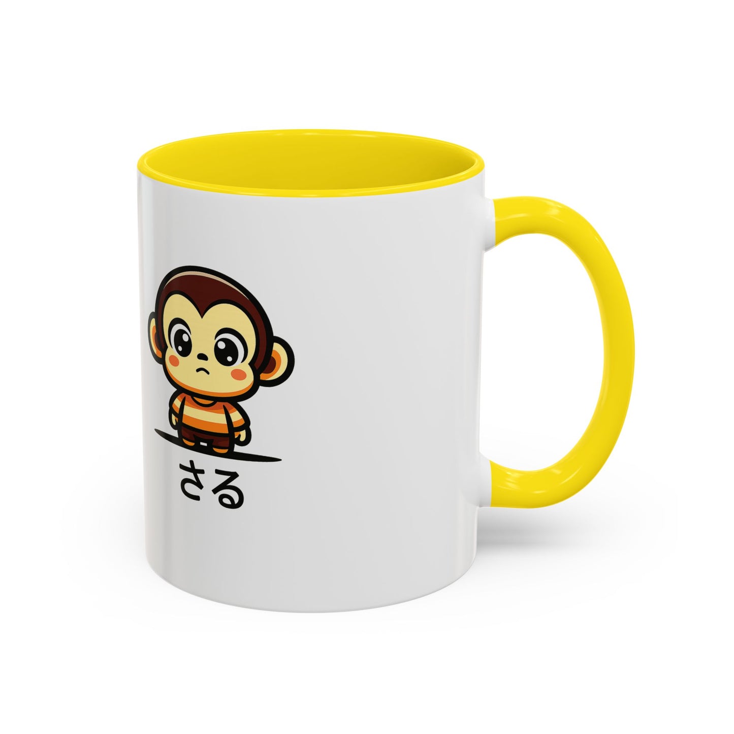 Cute Saru Accent Koffie Mok