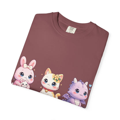 Schattig Pastel Dieren T-Shirt
