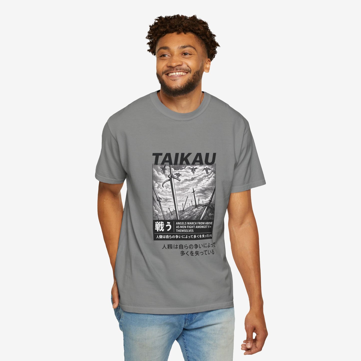 Samurai Sword Battlefield T-shirt