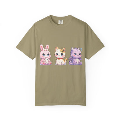 Schattig Pastel Dieren T-Shirt