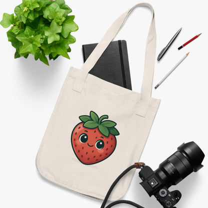 Kawaii Aardbei Tote Bag