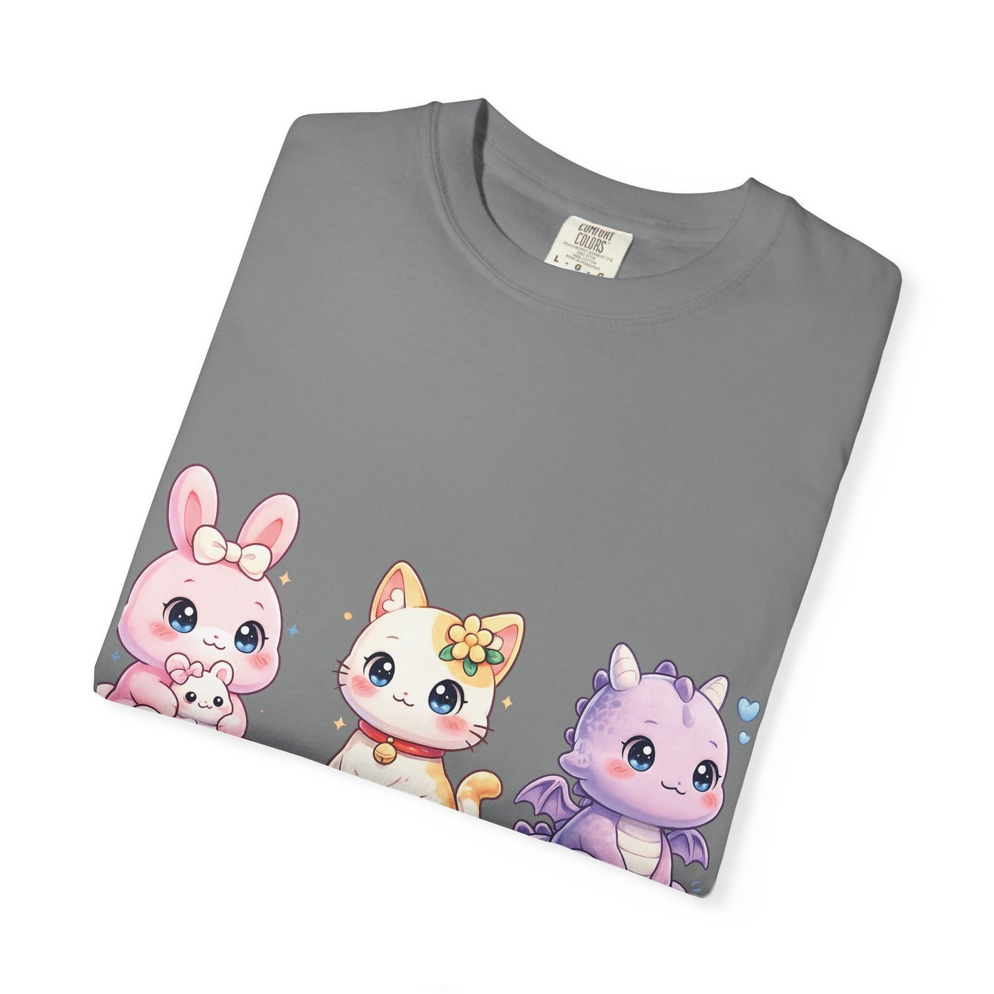 Schattig Pastel Dieren T-Shirt
