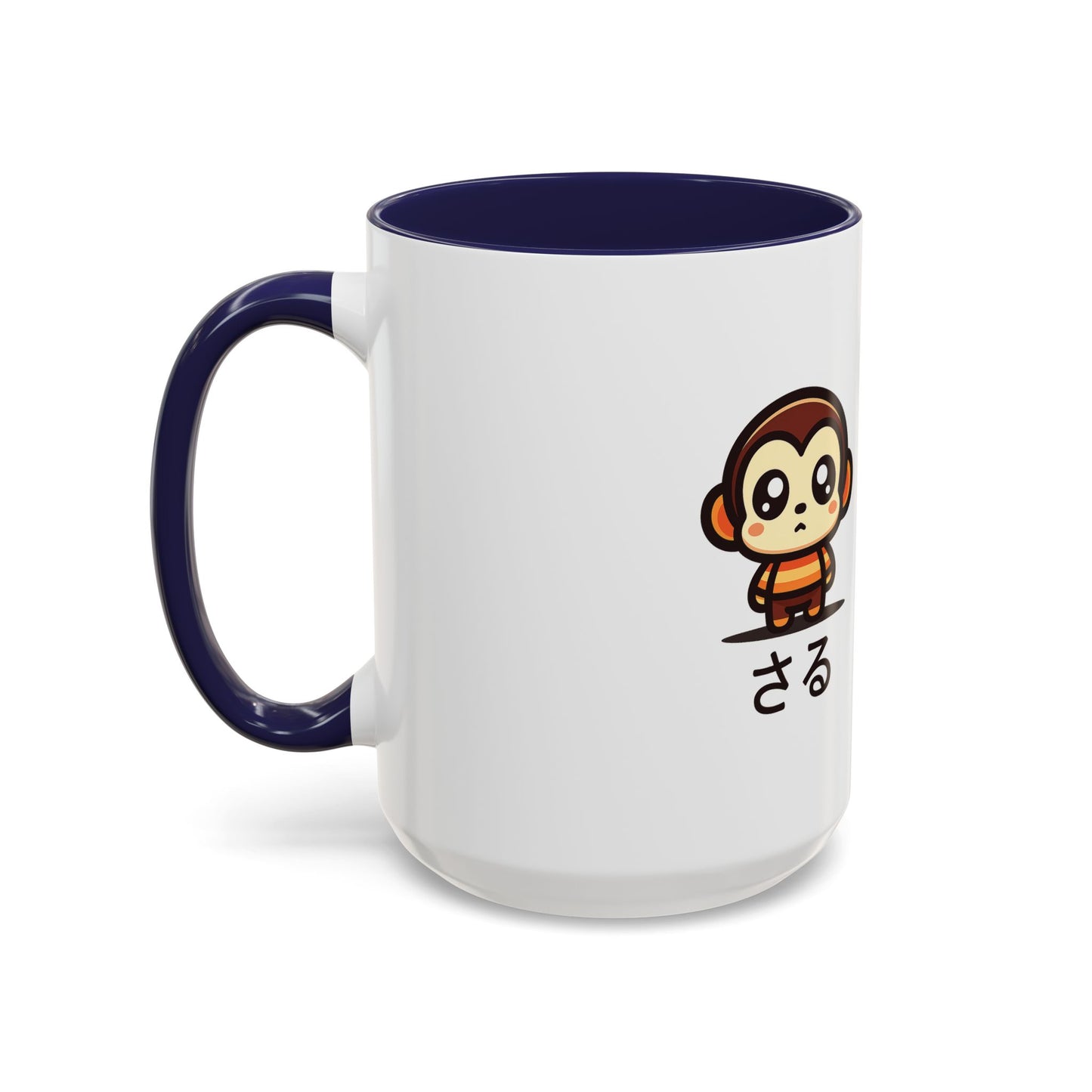 Cute Saru Accent Koffie Mok