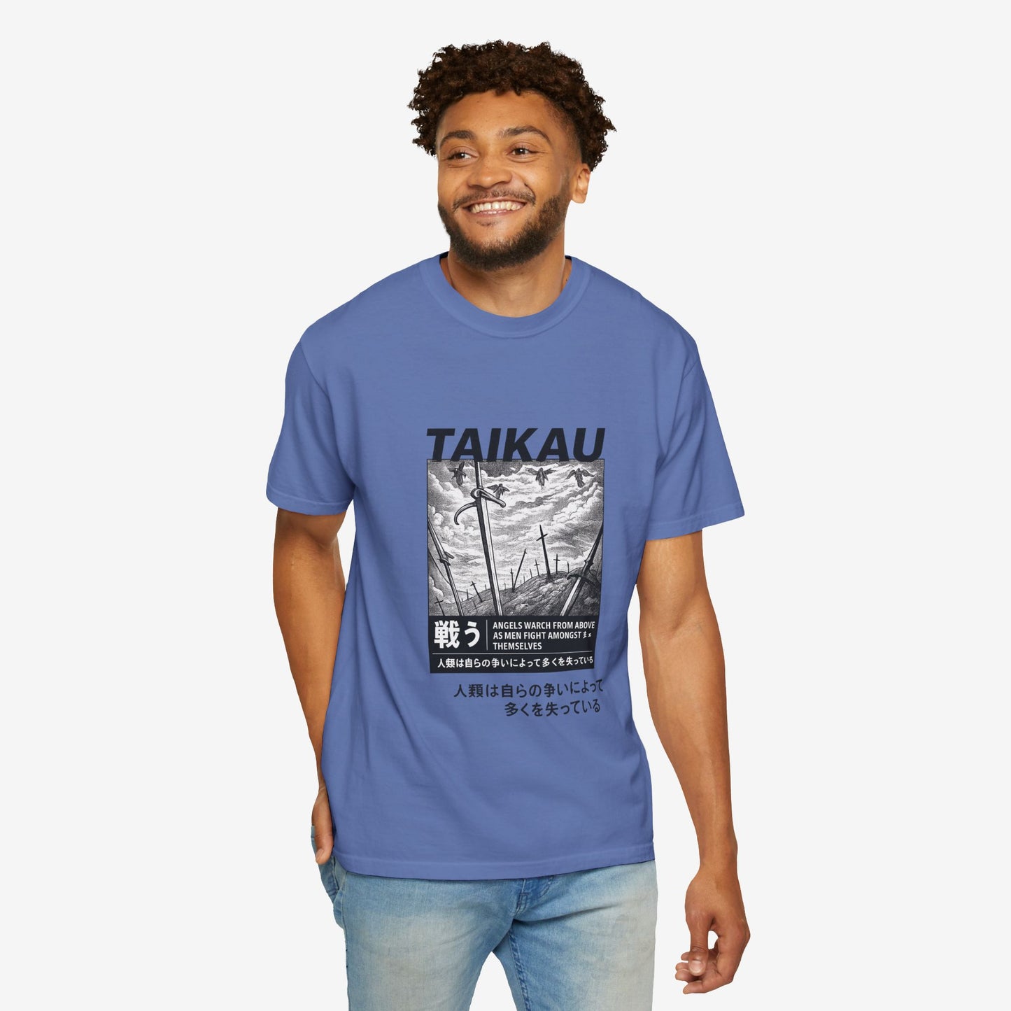 Samurai Sword Battlefield T-shirt
