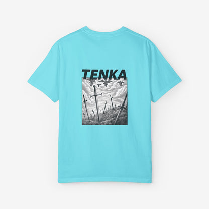 Samurai Sword Battlefield T-shirt