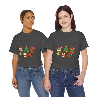 Kerst Bosdieren T-Shirt
