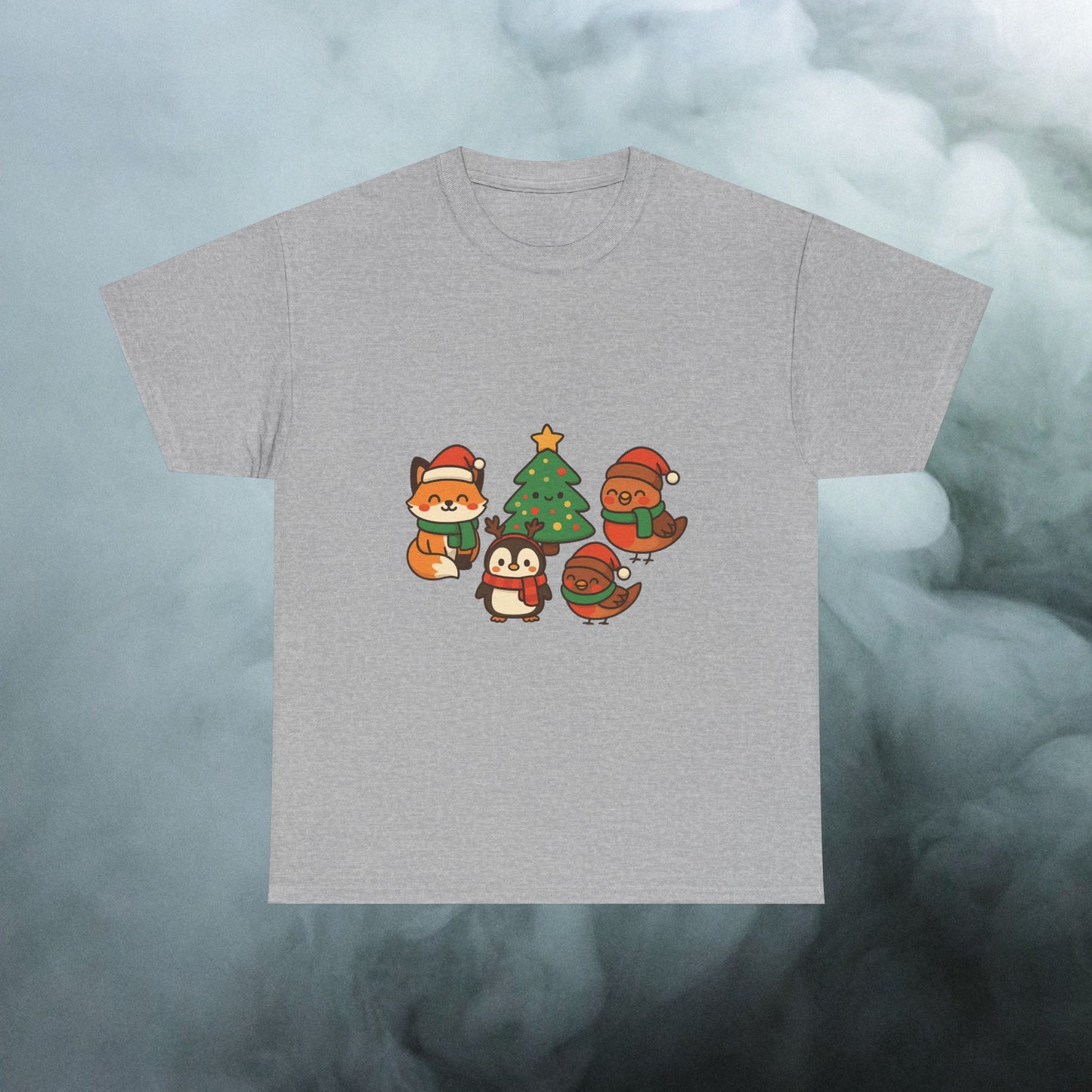 Kerst Bosdieren T-Shirt