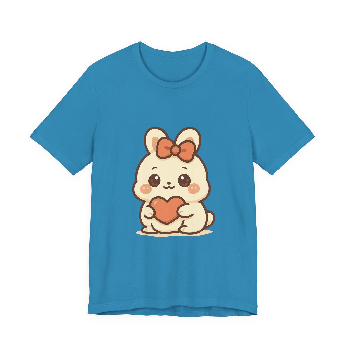 Schattig Kawaii Konijntje met Hart T-Shirt