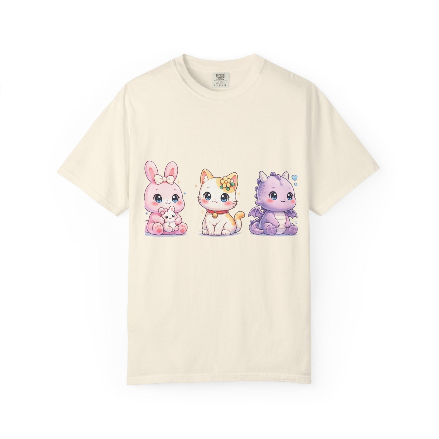 Schattig Pastel Dieren T-Shirt
