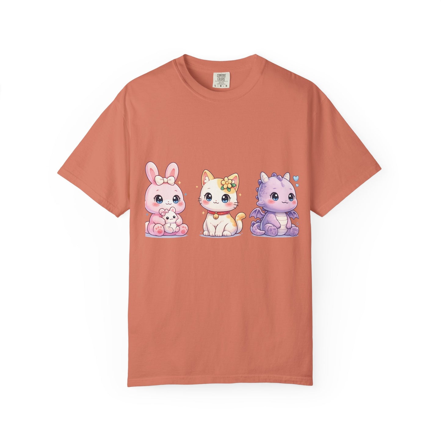 Schattig Pastel Dieren T-Shirt