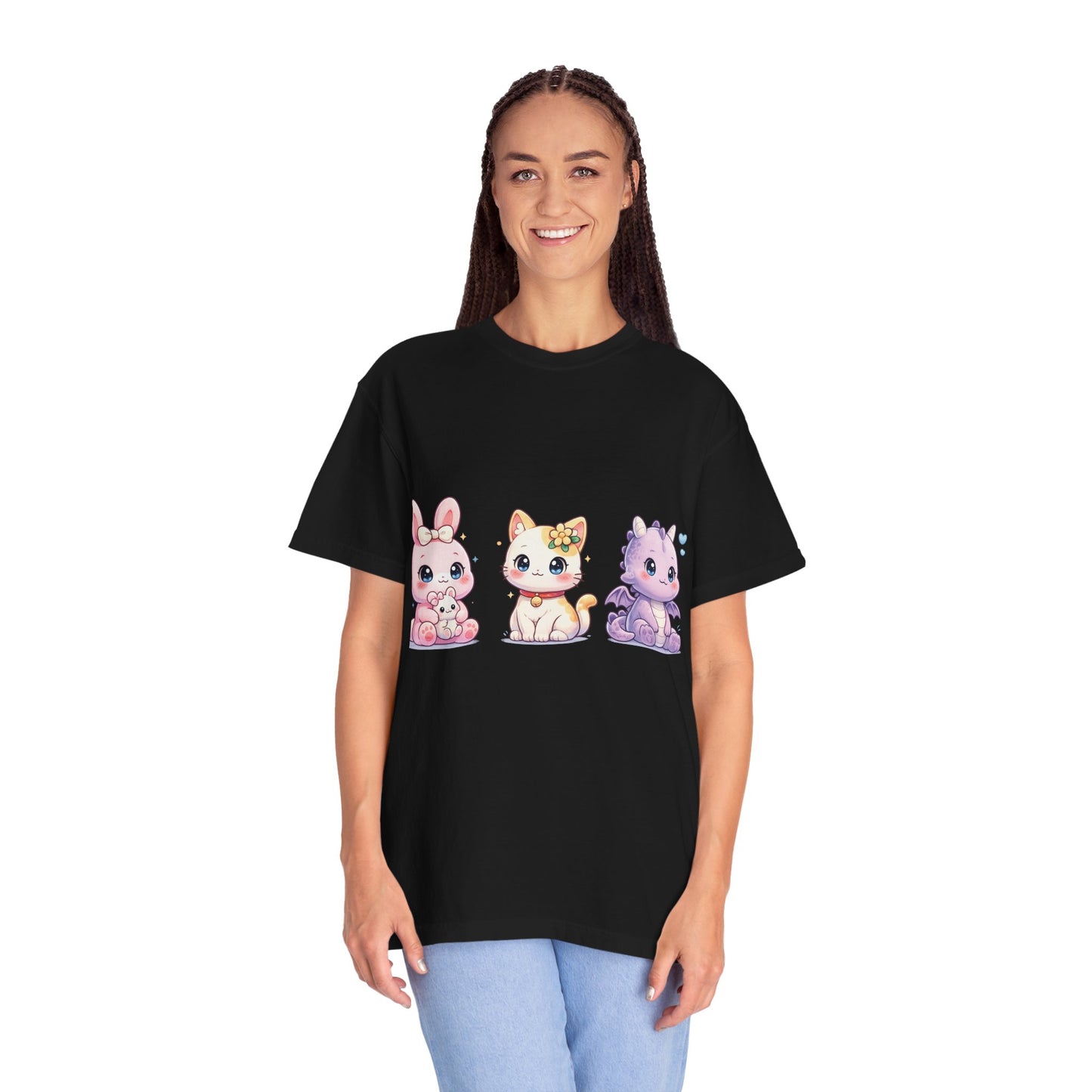 Schattig Pastel Dieren T-Shirt