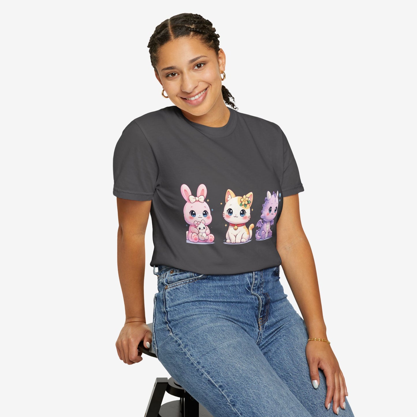 Schattig Pastel Dieren T-Shirt