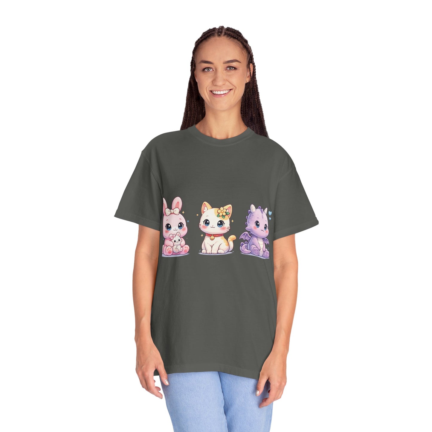 Schattig Pastel Dieren T-Shirt