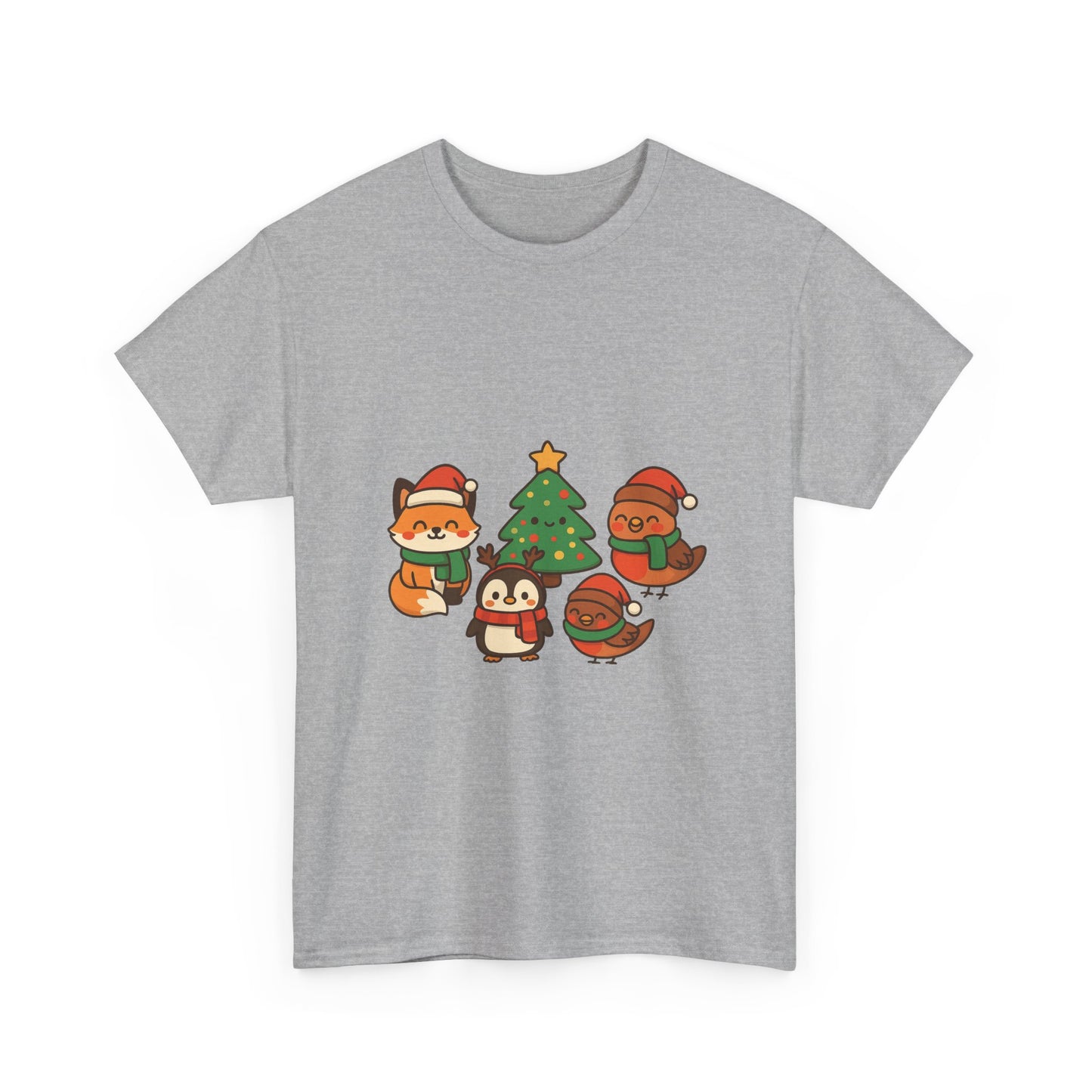 Kerst Bosdieren T-Shirt