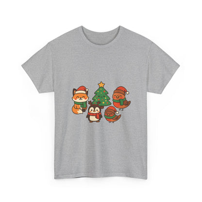 Kerst Bosdieren T-Shirt