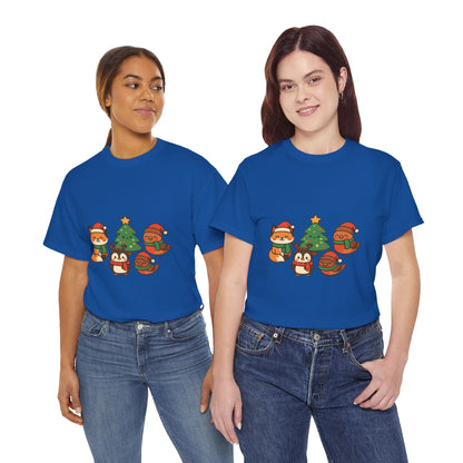Kerst Bosdieren T-Shirt