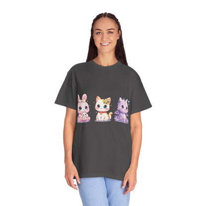 Schattig Pastel Dieren T-Shirt