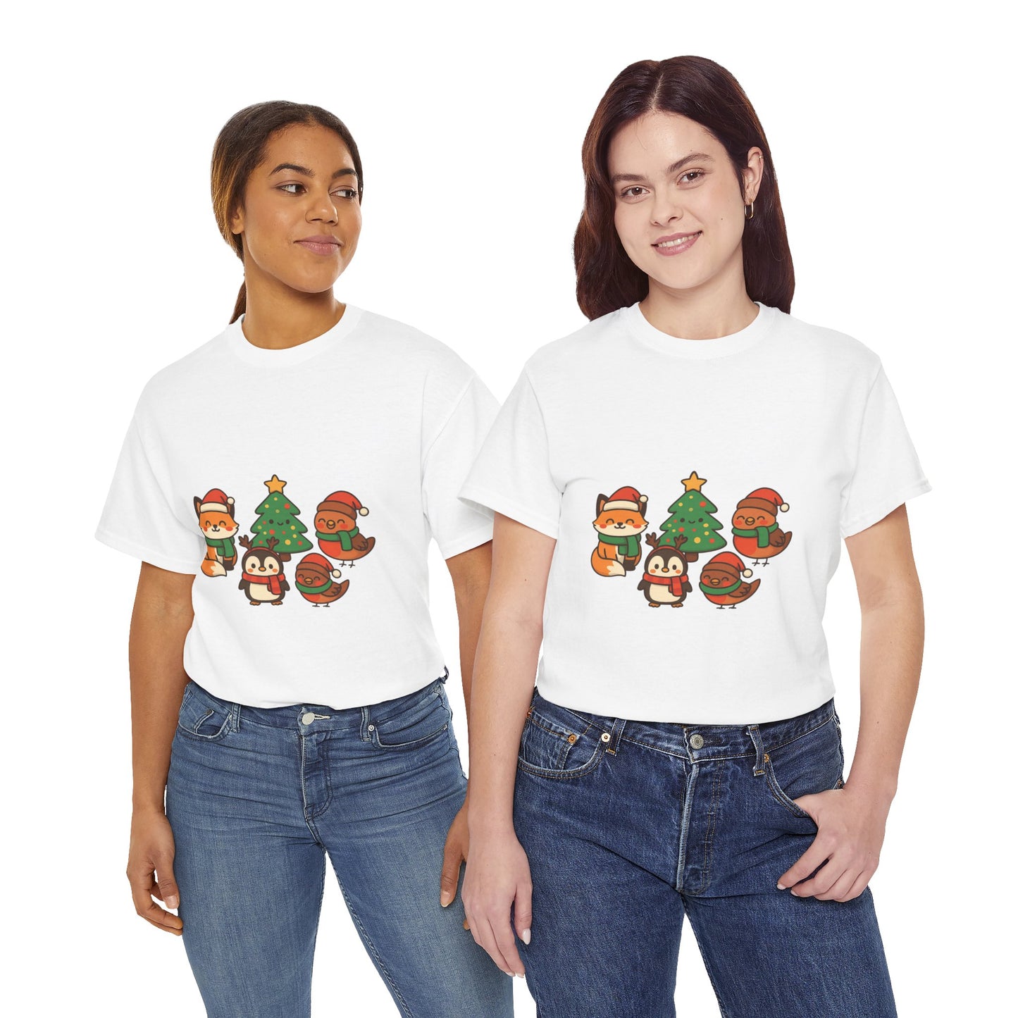 Kerst Bosdieren T-Shirt